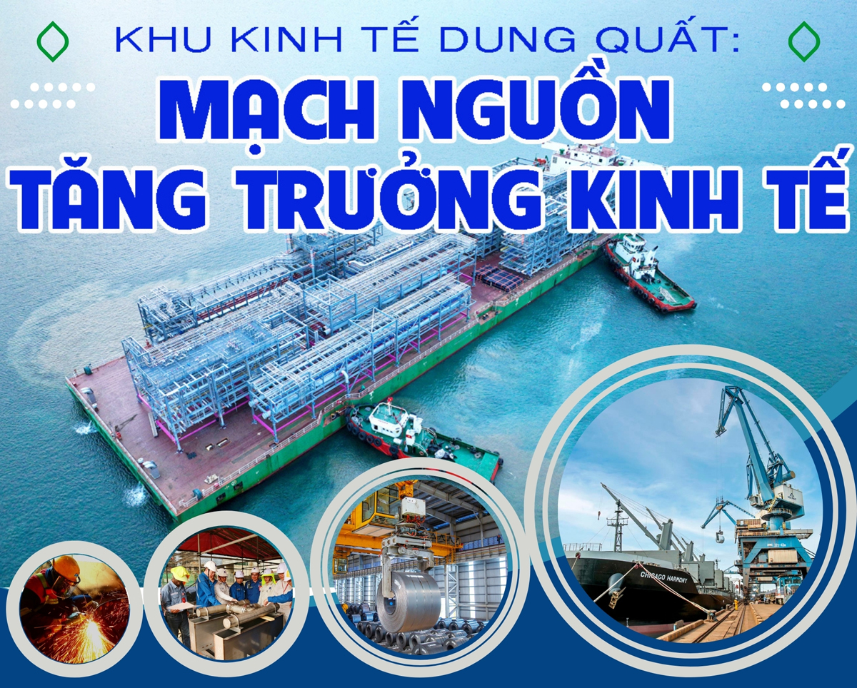 [Emagazine]. Khu kinh tế Dung Quất: Mạch nguồn tăng trưởng kinh tế