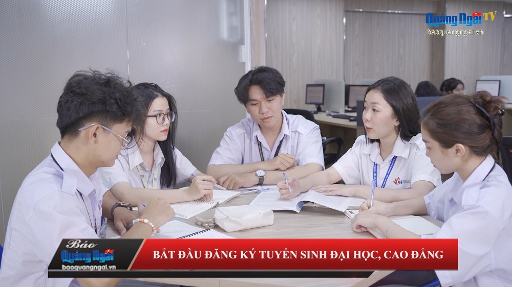 [Video]. Bắt đầu đăng ký tuyển sinh đại học, cao đẳng