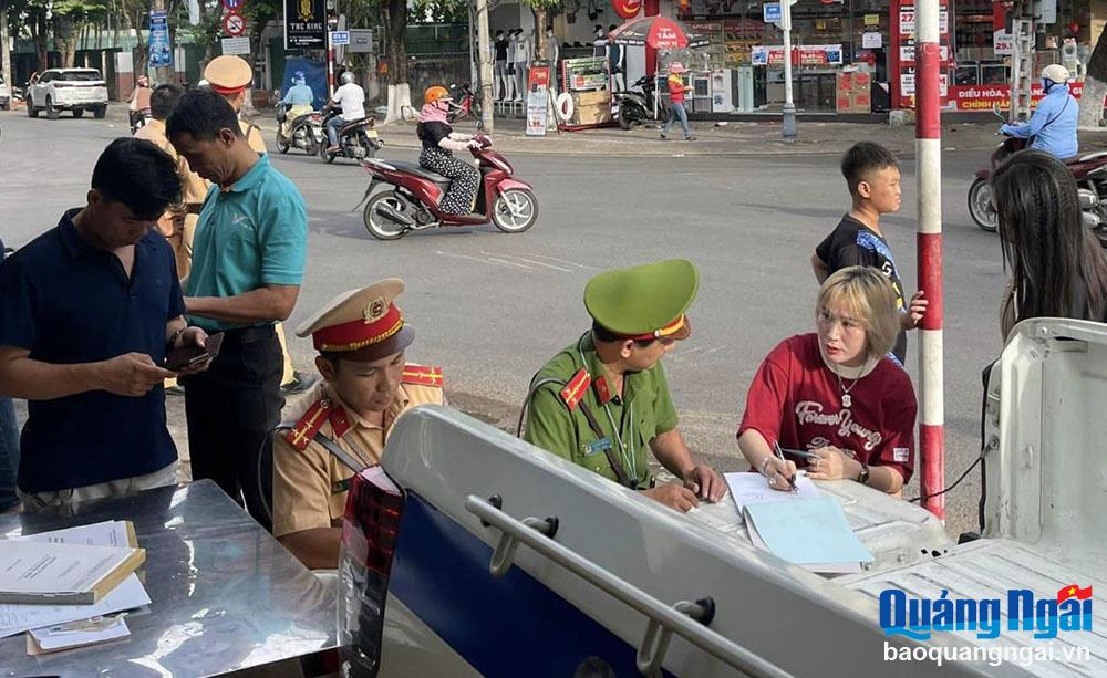 Xử lý vi phạm Luật Giao thông đường bộ qua ứng dụng VNeID