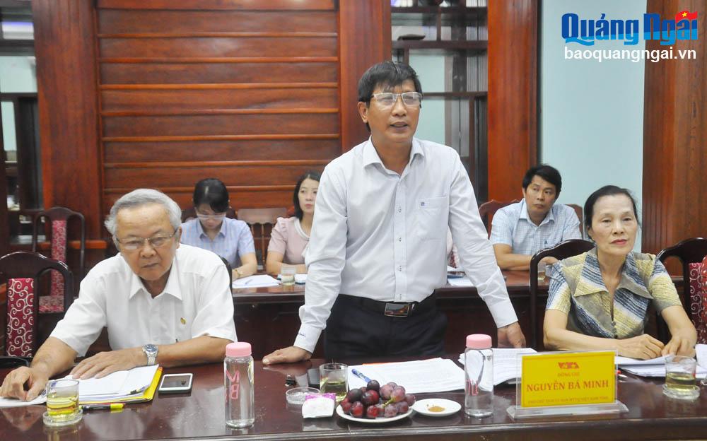 Giám sát hoạt động của đại biểu HĐND tỉnh tại đơn vị TX.Đức Phổ