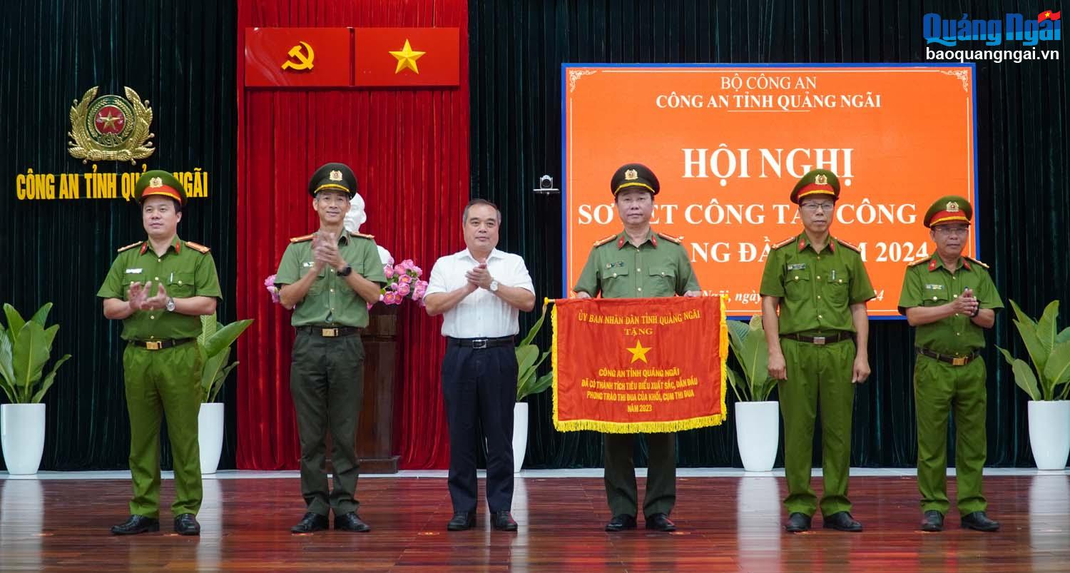 Công an tỉnh sơ kết công tác 6 tháng đầu năm 2024