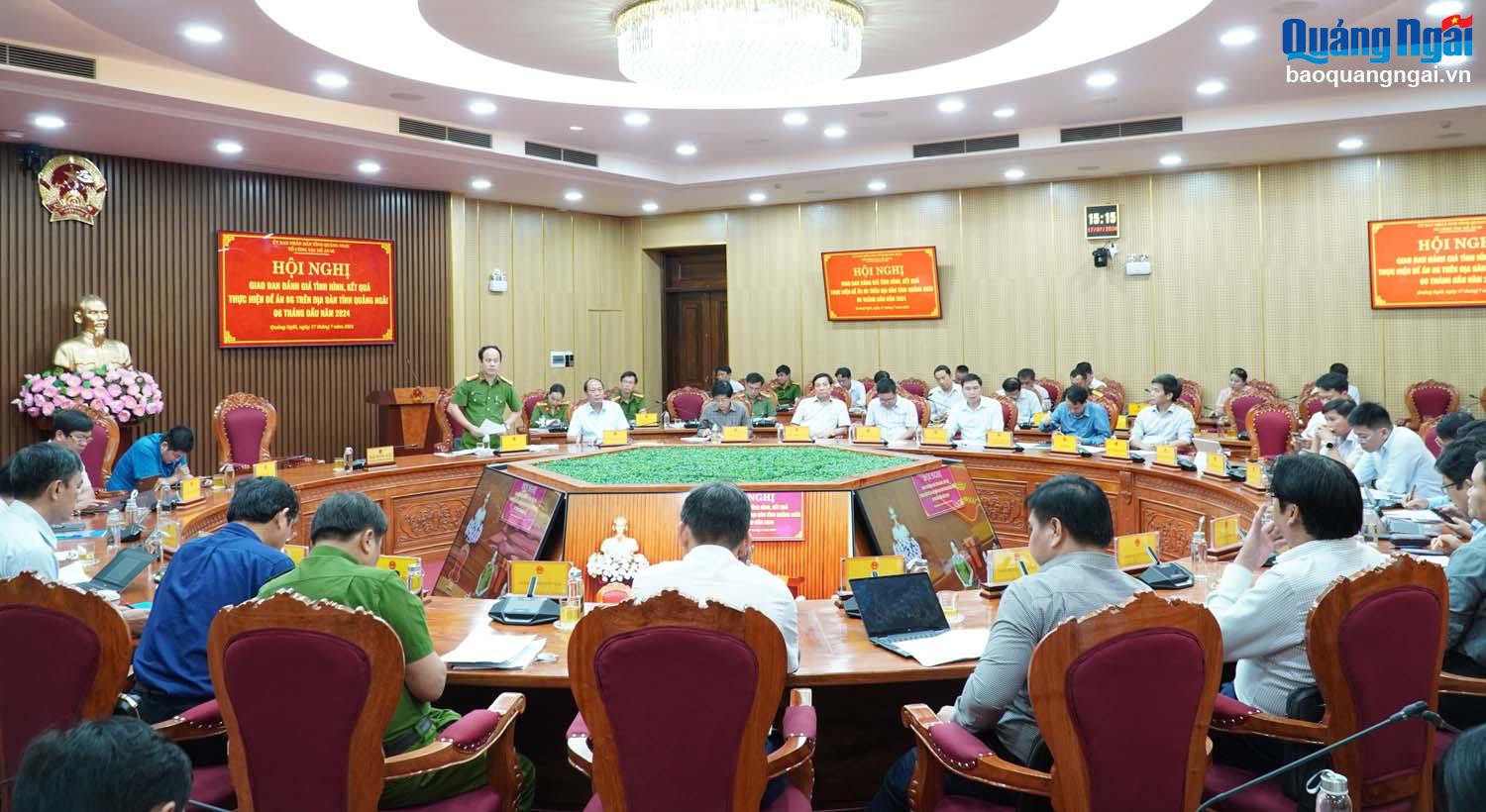 Giao ban đánh giá việc thực hiện Đề án 06 trong 6 tháng đầu năm 2024