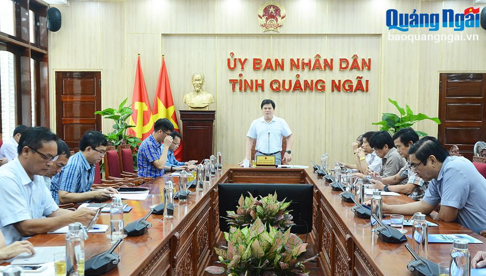 Nghe báo cáo thực hiện kết luận thanh tra liên quan đến Khu kinh tế Dung Quất