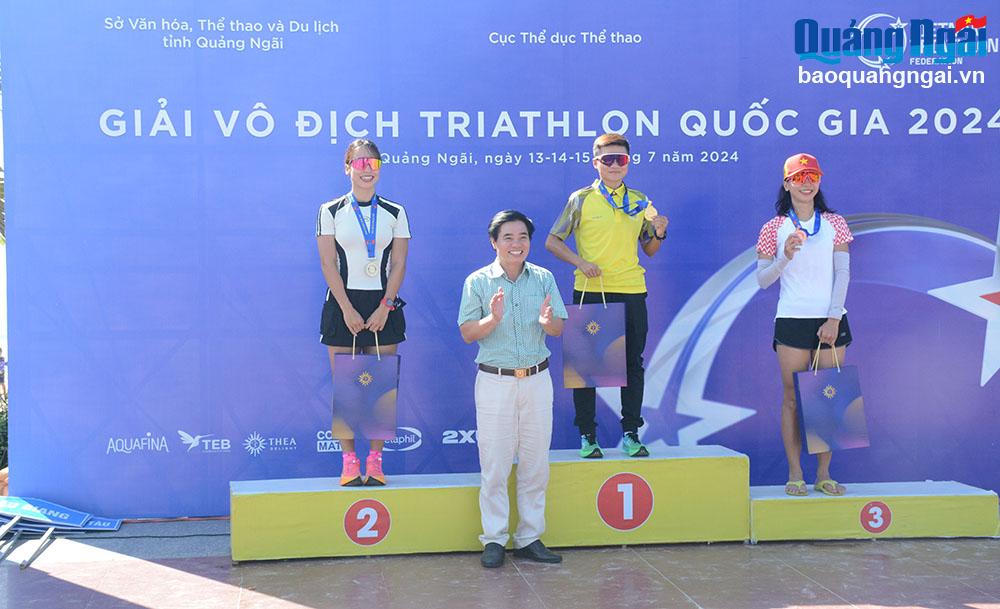 Giải Vô địch quốc gia Triathlon 2024 tại Quảng Ngãi
