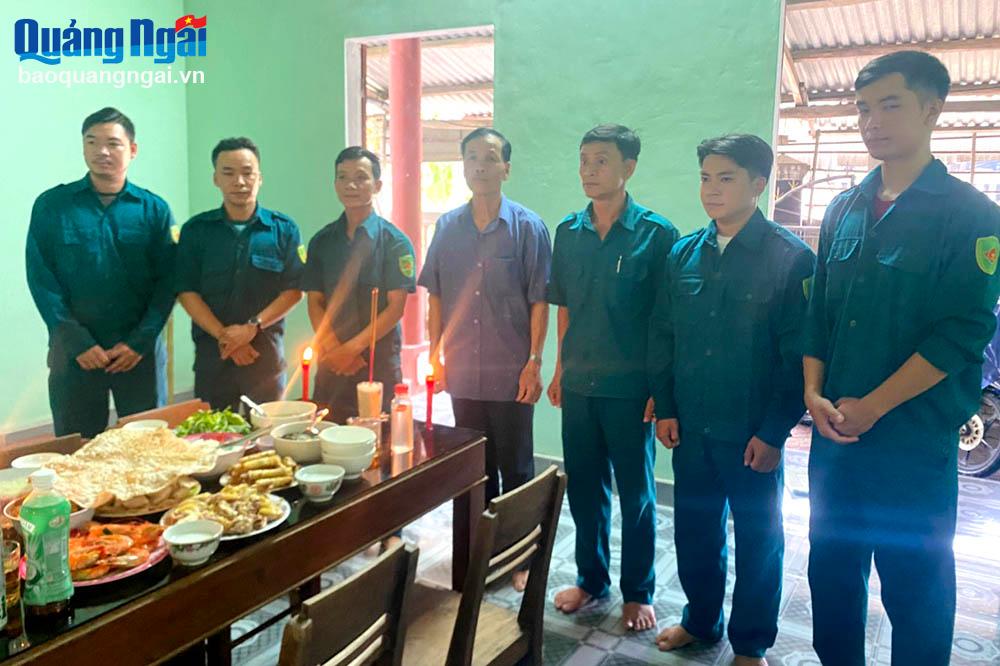 Ấm lòng mâm cơm giỗ liệt sĩ