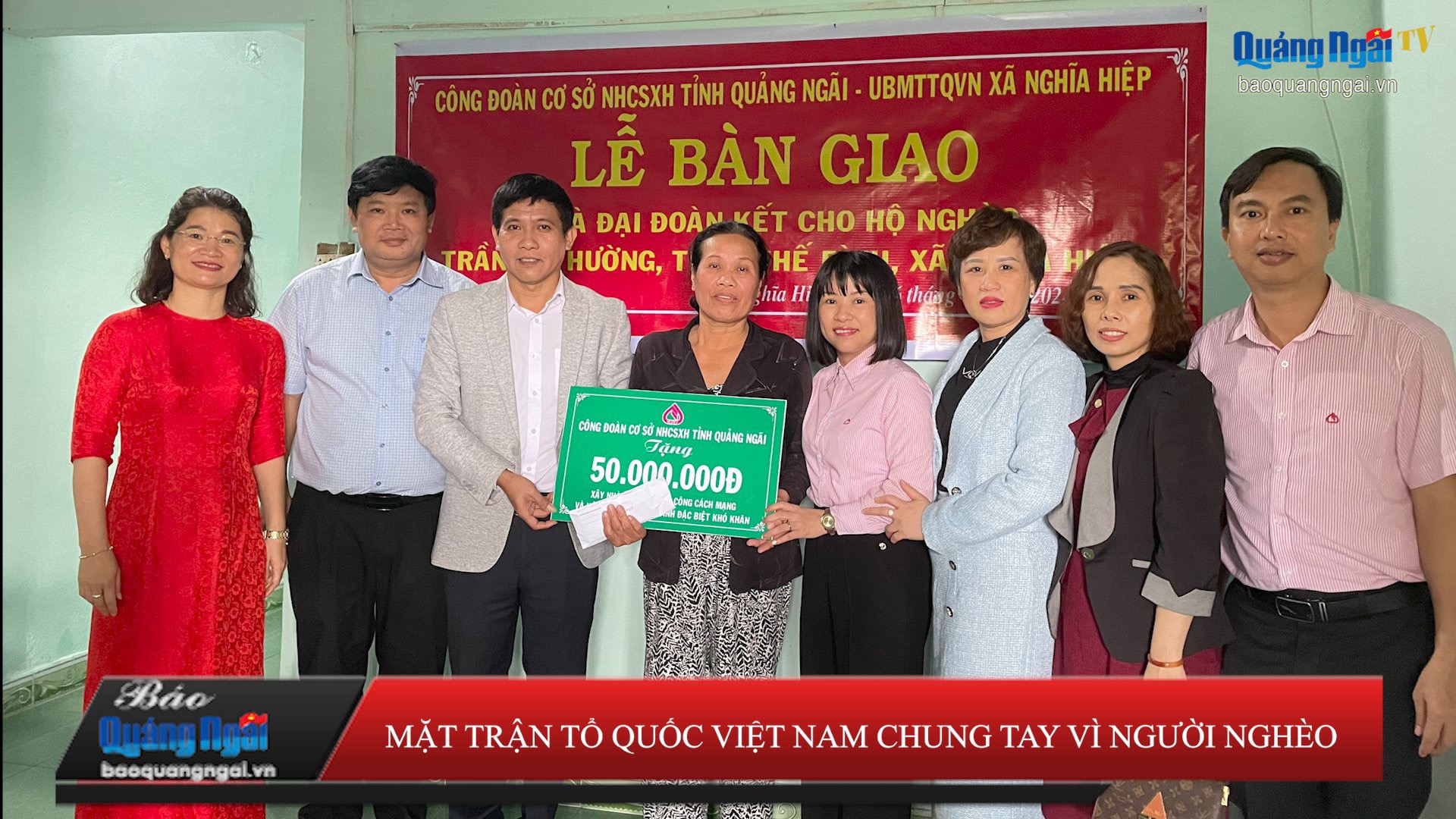 [Video]. Mặt trận Tổ quốc Việt Nam chung tay vì người nghèo
