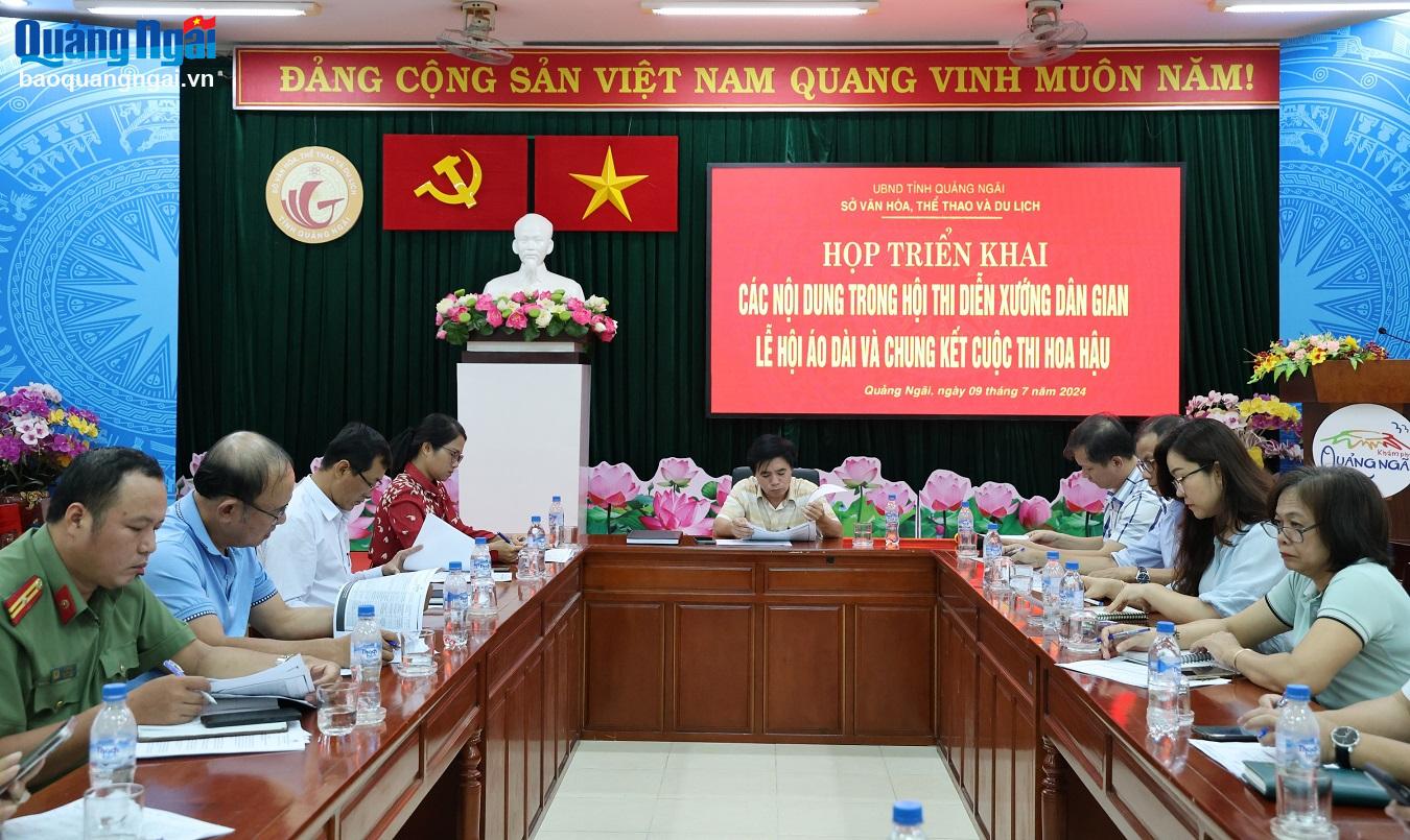 Triển khai các sự kiện văn hóa, du lịch quan trọng