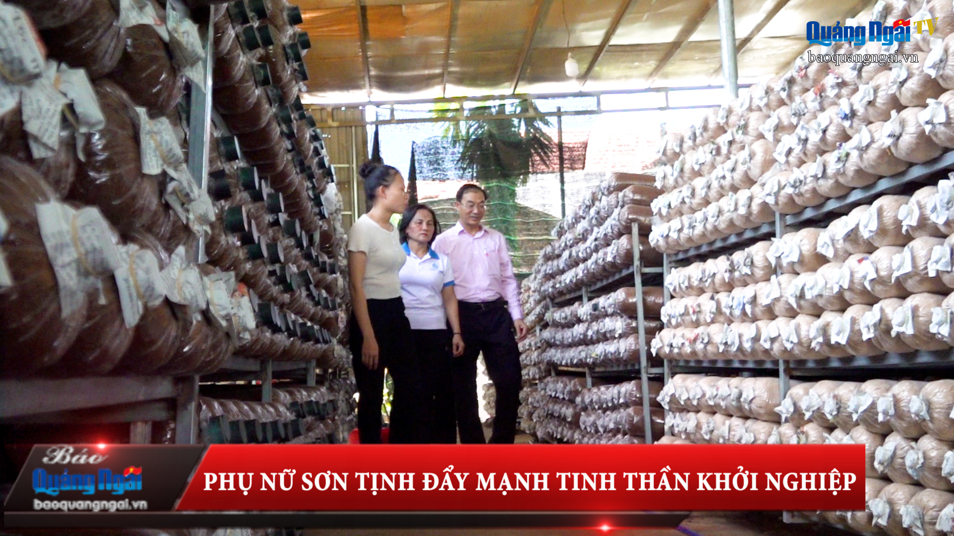 [Video]. Phụ nữ Sơn Tịnh đẩy mạnh tinh thần khởi nghiệp