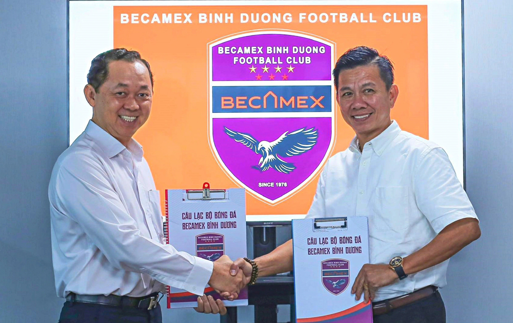 HLV Hoàng Anh Tuấn chính thức dẫn dắt Bình Dương