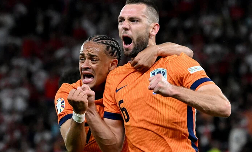 Euro 2024: Ngược dòng thắng kịch tính, Hà Lan đấu Anh ở bán kết