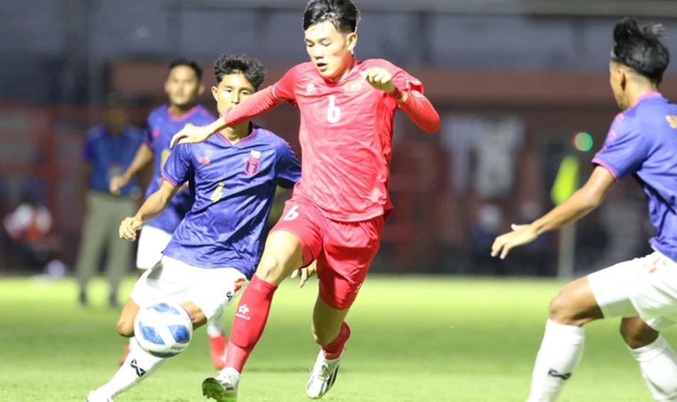 U19 Việt Nam hòa đáng tiếc 1-1 U19 Myanmar