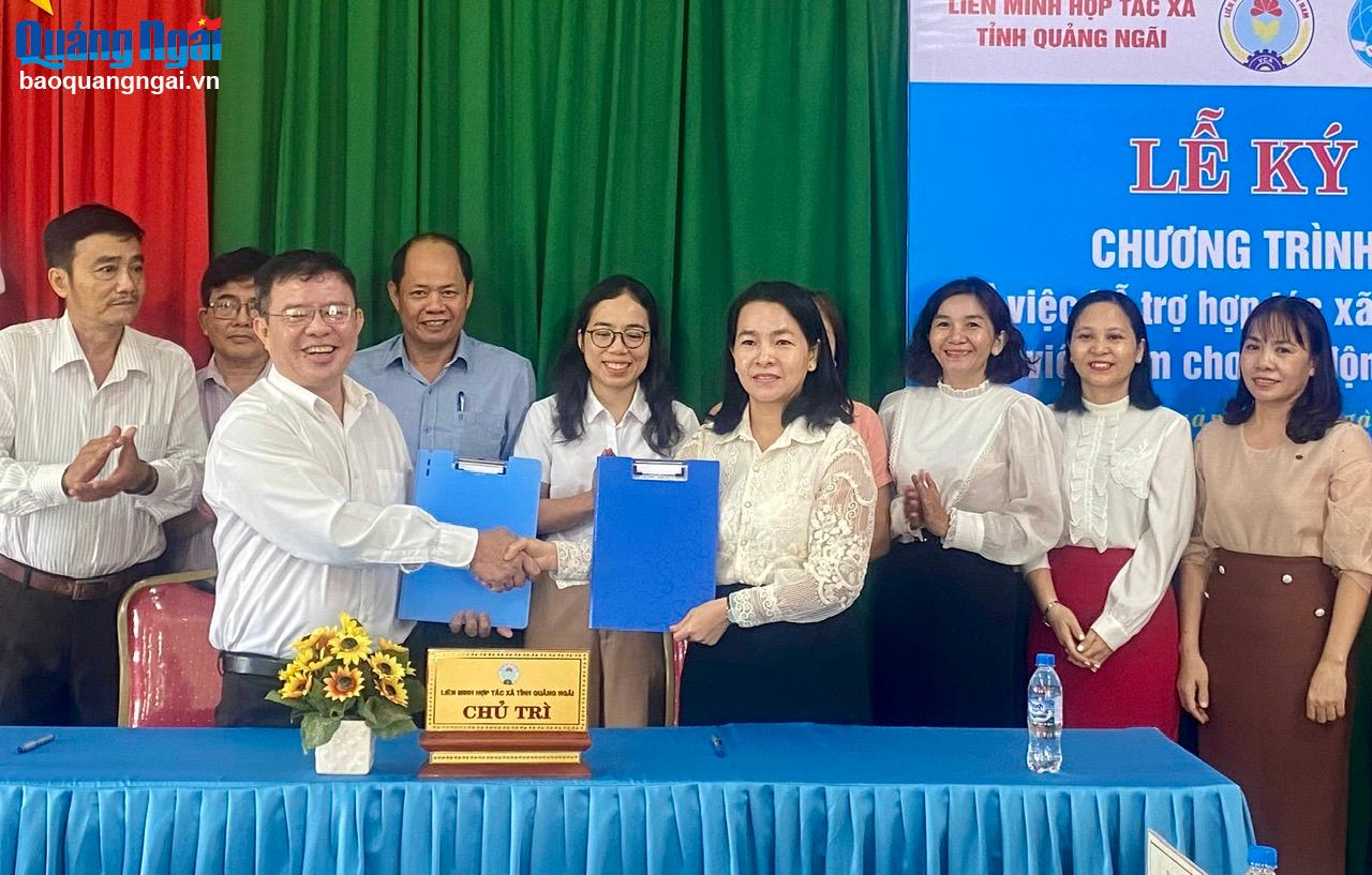 Phối hợp hỗ trợ hợp tác xã do phụ nữ tham gia quản lý