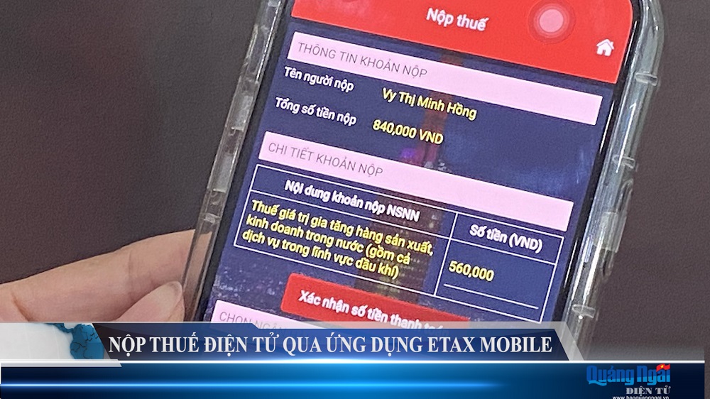 Video: Nộp thuế điện tử qua ứng dụng eTax Mobile