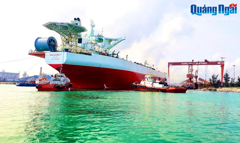 Công ty TNHH Một thành viên Công nghiệp tàu thủy Dung Quất: Nhiều tín hiệu lạc quan