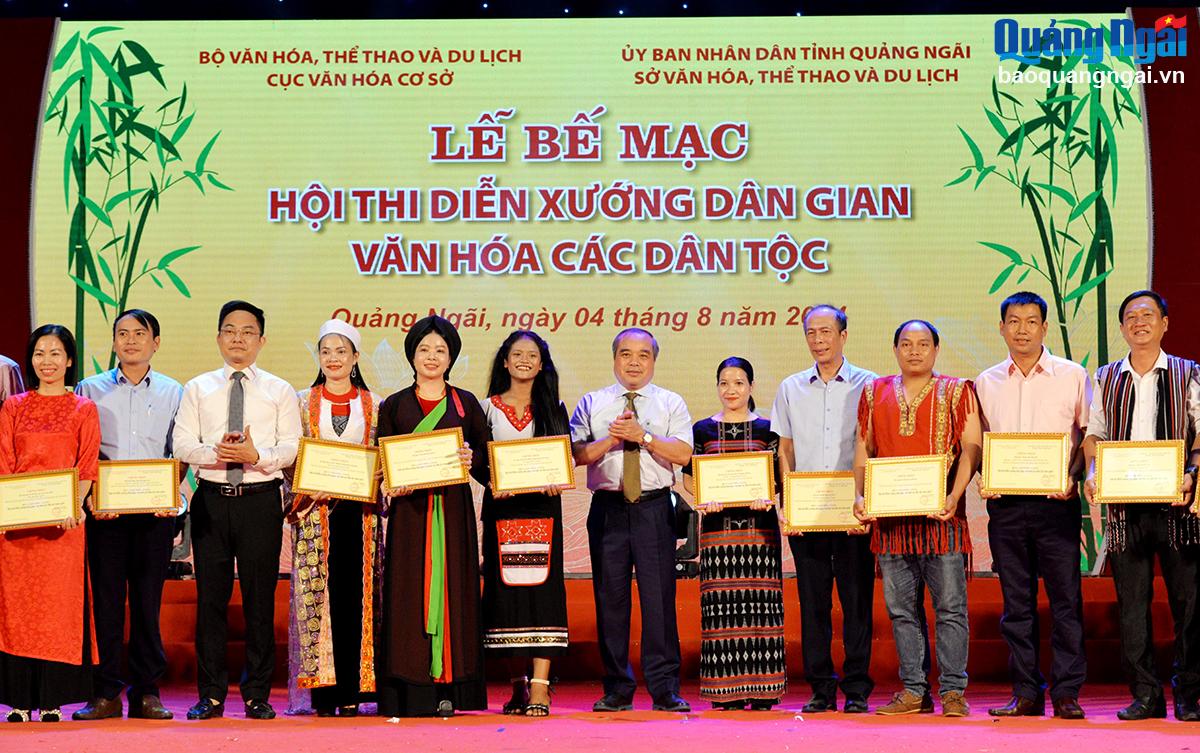 Bế mạc Hội thi Diễn xướng dân gian văn hóa các dân tộc