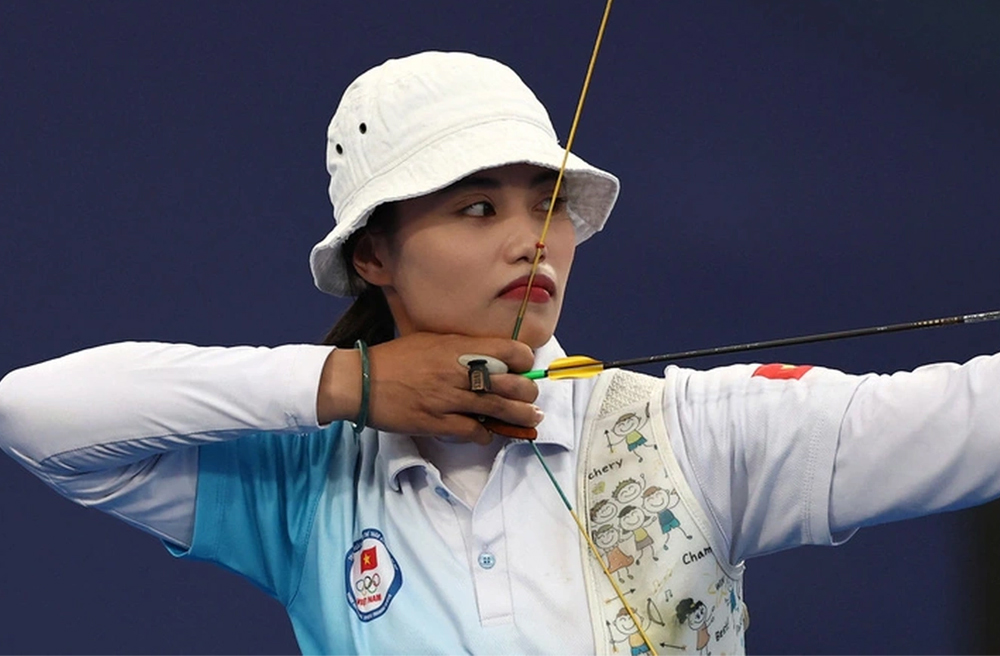 Cung thủ Ánh Nguyệt chưa thể cải thiện thành tích tại Olympic 2024