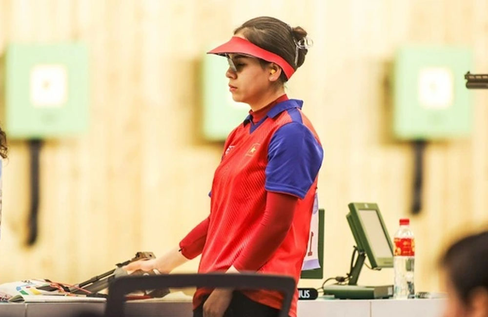 Olympic Paris 2024: Xạ thủ Trịnh Thu Vinh xuất sắc vào chung kết