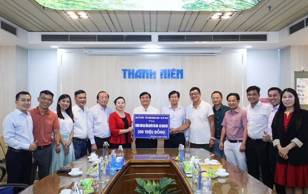 250 triệu đồng giúp sinh viên Quảng Ngãi tại TP.HCM