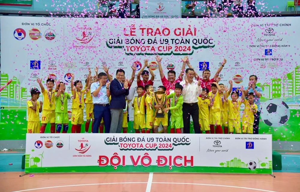 Gia Bảo Hải Dương đăng quang vô địch Giải U9 toàn quốc 2024