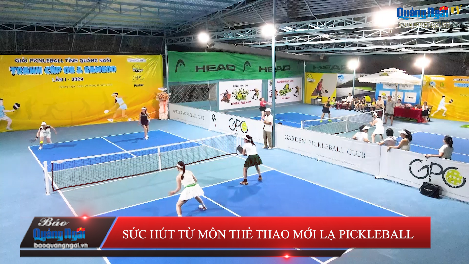 [Video]. Sức hút từ môn thể thao mới lạ Pickleball