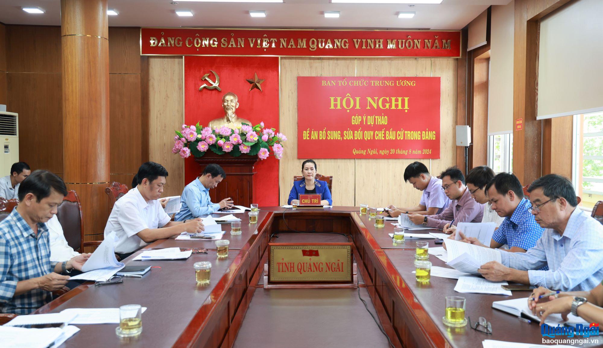 Góp ý dự thảo Quy chế bầu cử trong Đảng