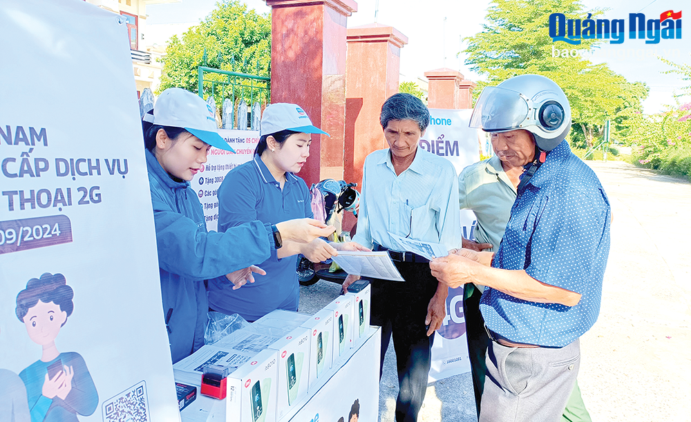 Hỗ trợ người dân chuyển đổi 2G lên 4G