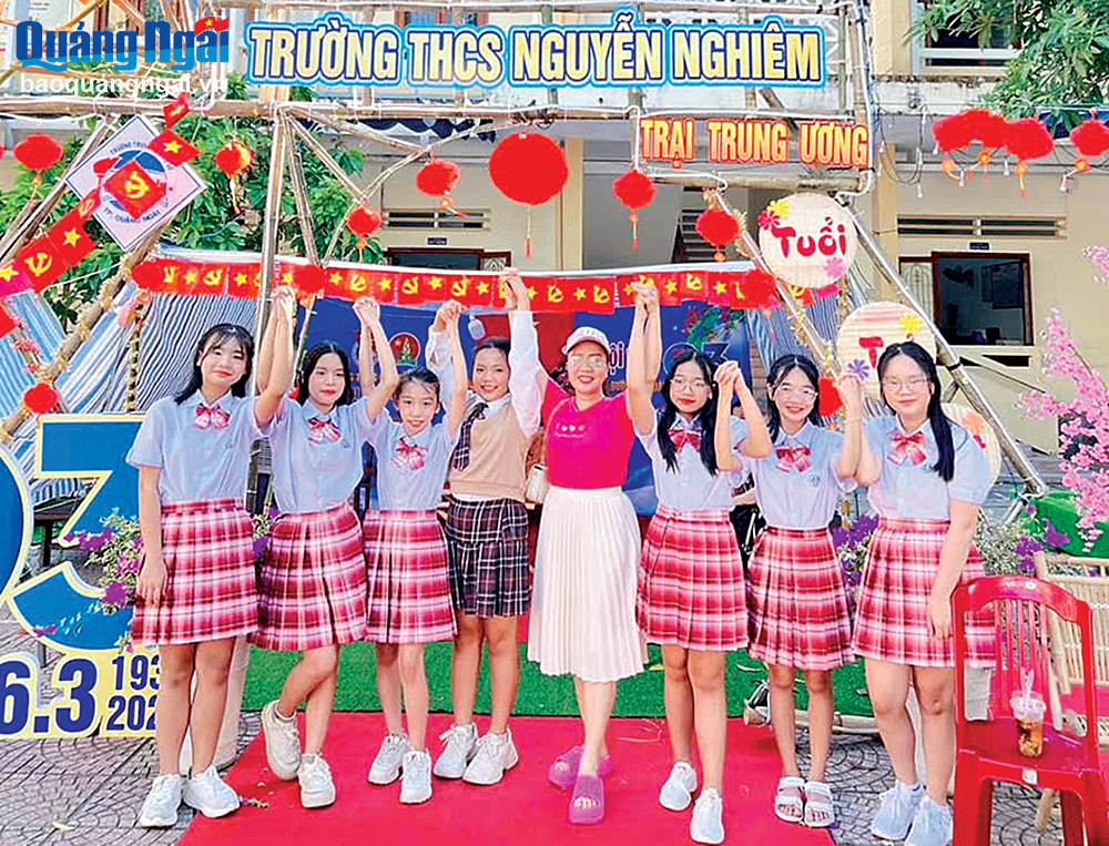 Trường THCS Nguyễn Nghiêm: Cánh chim đầu đàn của ngành giáo dục