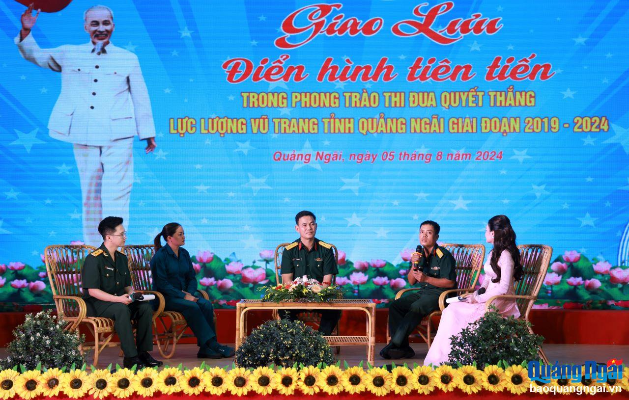 Giao lưu điển hình tiên tiến trong phong trào Thi đua Quyết thắng