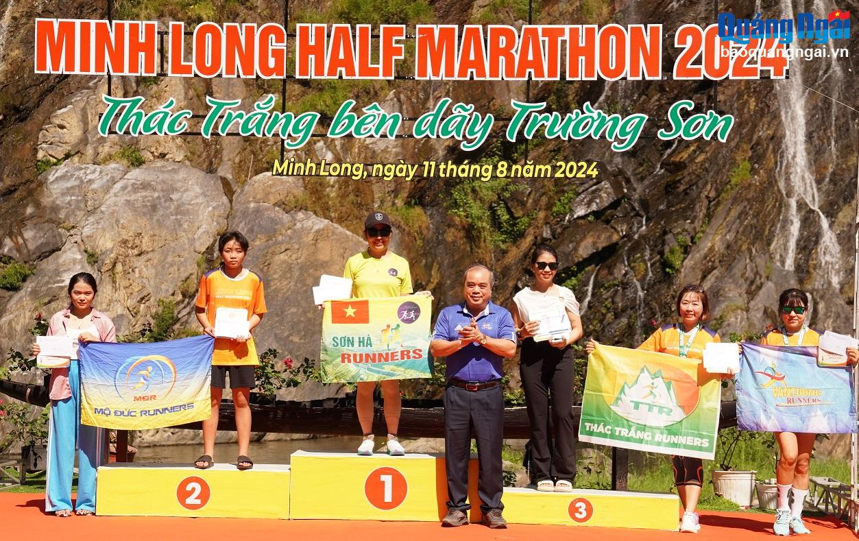 Sôi nổi Giải Minh Long Half Marathon 2024