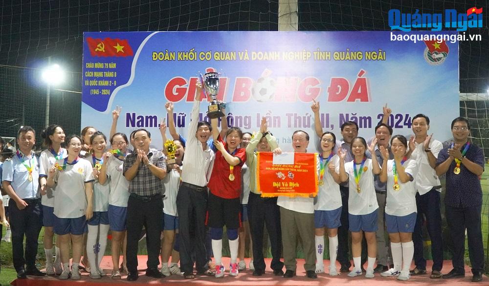 Bế mạc Giải bóng đá khối Cơ quan và Doanh nghiệp tỉnh năm 2024