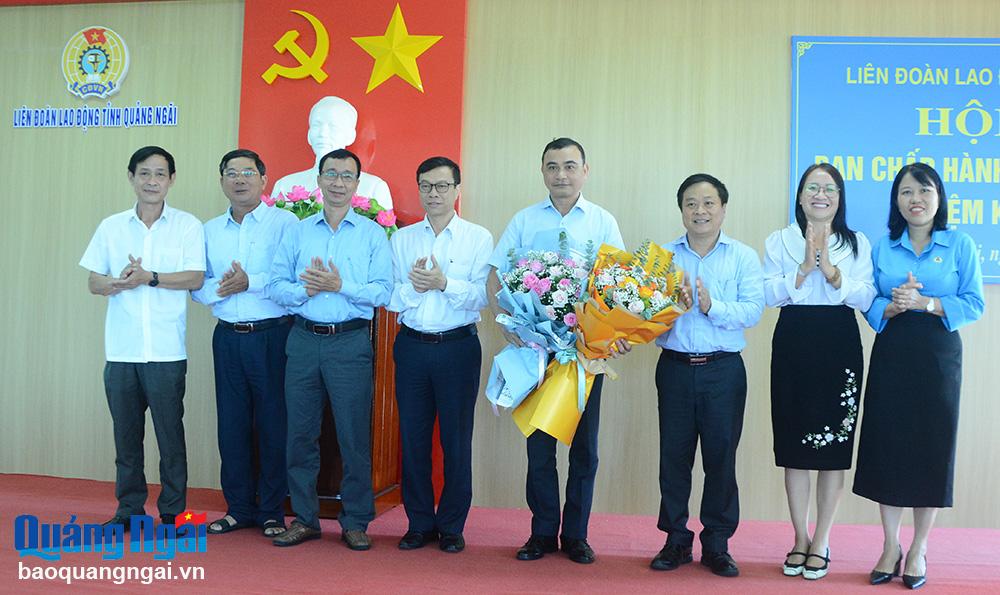 Đồng chí Trần Đại Thắng giữ chức Phó Chủ tịch Liên đoàn Lao động tỉnh