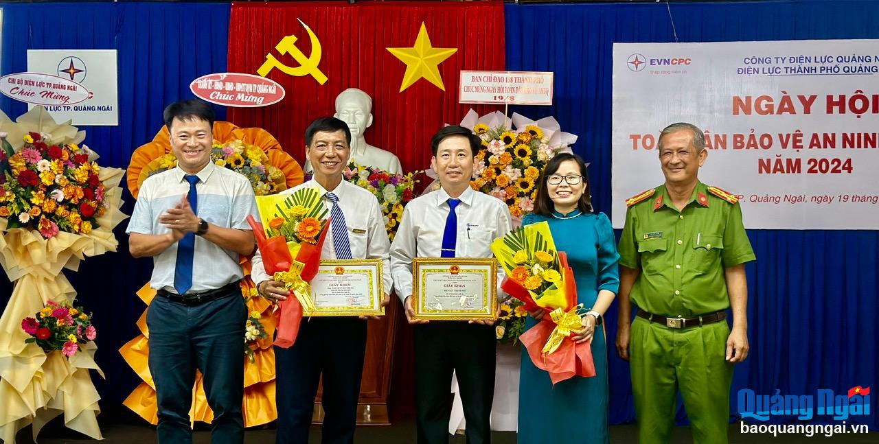 Điện lực thành phố Quảng Ngãi tổ chức “Ngày hội toàn dân bảo vệ an ninh Tổ quốc”