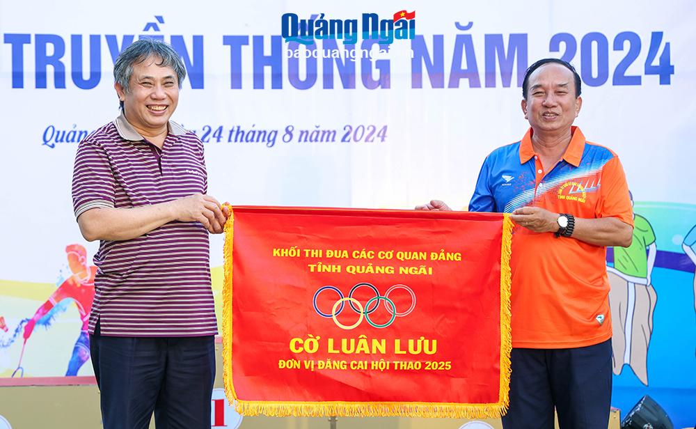 Bế mạc Hội thao truyền thống Khối thi đua Các cơ quan Đảng tỉnh