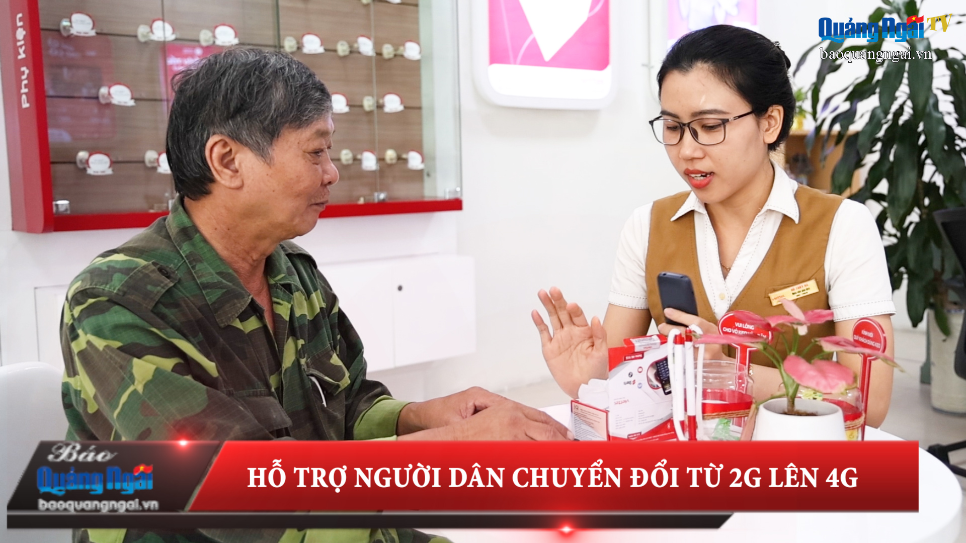 [Video]. Hỗ trợ người dân chuyển đổi từ 2G lên 4G
