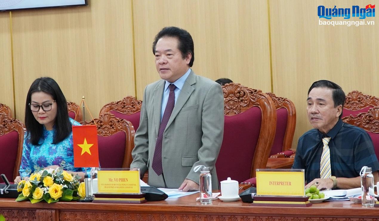 Lãnh đạo tỉnh tiếp xã giao Tổng Lãnh sự Hoa Kỳ tại TP.Hồ Chí Minh