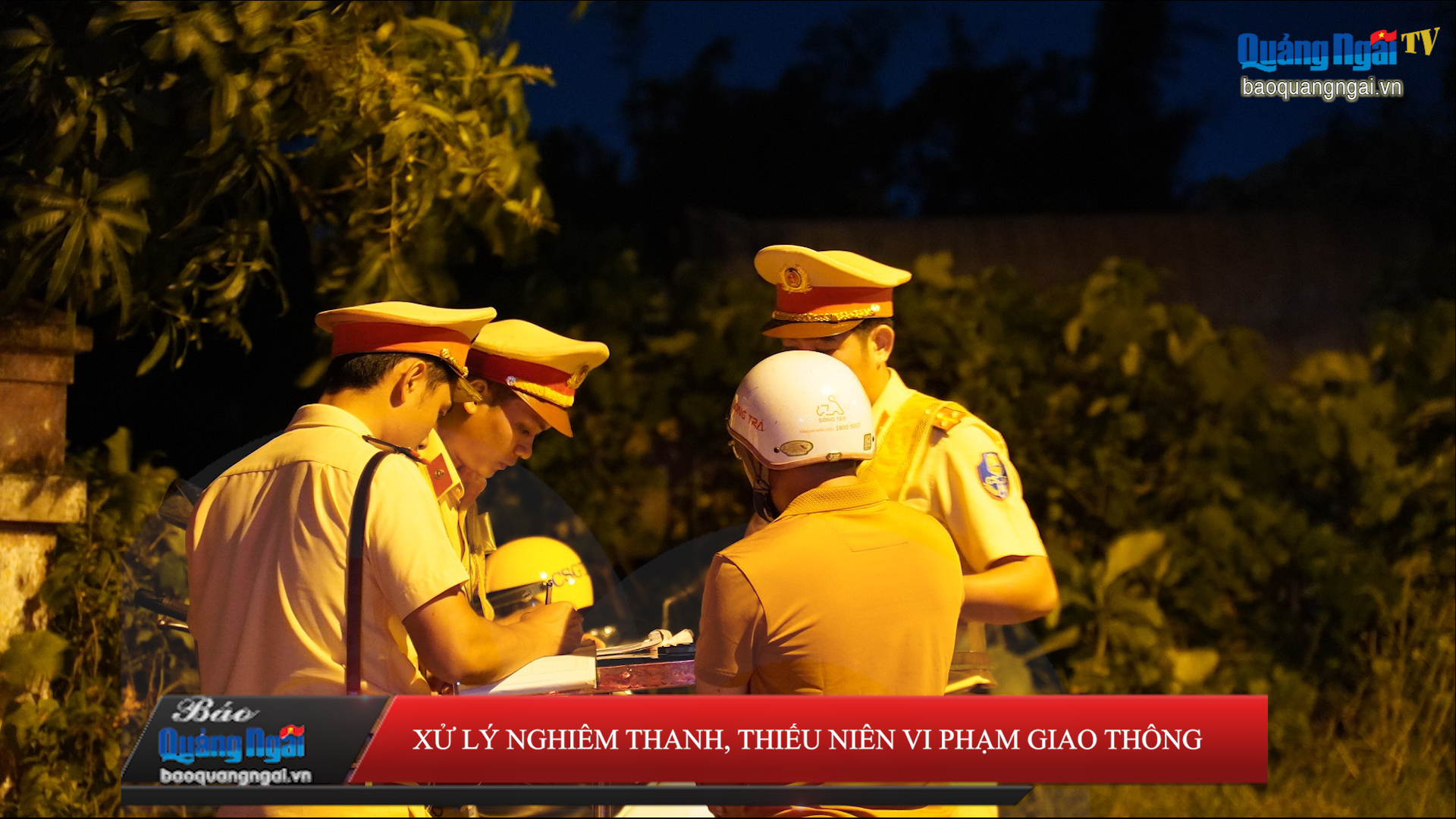 [Video]. Xử lý nghiêm thanh, thiếu niên vi phạm giao thông