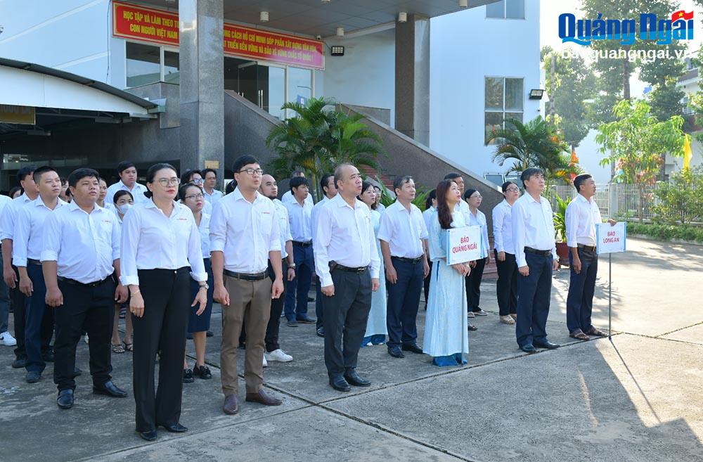 Báo Quảng Ngãi học tập kinh nghiệm tại một số báo Đảng các tỉnh Nam Bộ