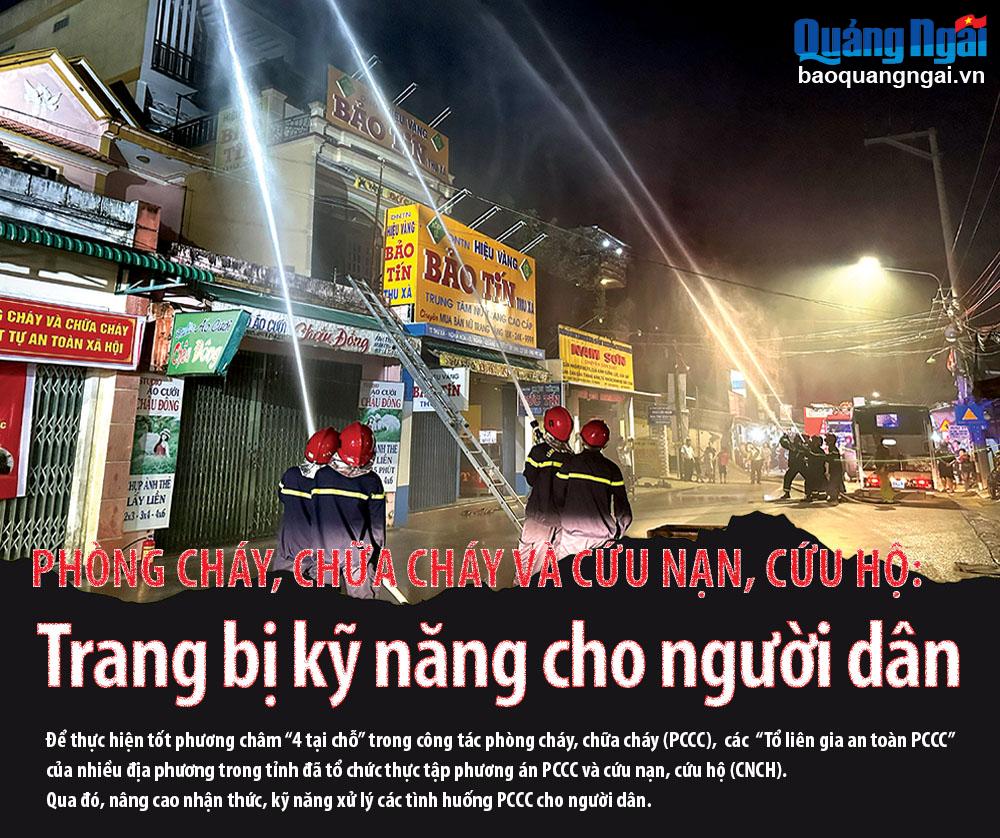[Emagazine]. Phòng cháy, chữa cháy và cứu nạn, cứu hộ: Trang bị kỹ năng cho người dân