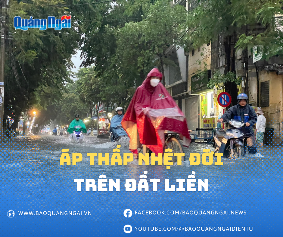 Tin áp thấp nhiệt đới trên đất liền