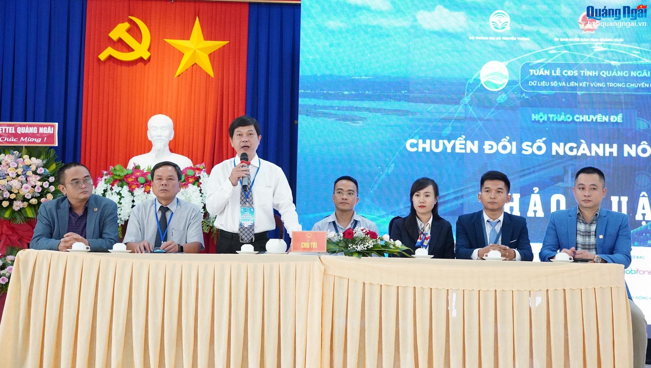 Hội thảo chuyển đổi số ngành nông nghiệp tại huyện Mộ Đức