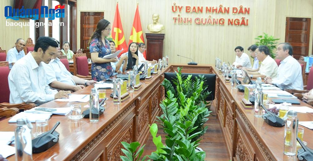 UBND tỉnh làm việc với Đoàn công tác của Chương trình Phát triển Liên hợp quốc 