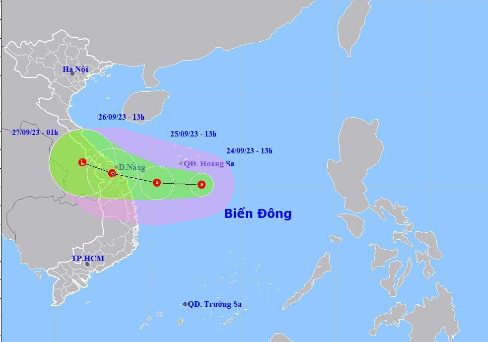 Áp thấp nhiệt đới trên Biển Đông