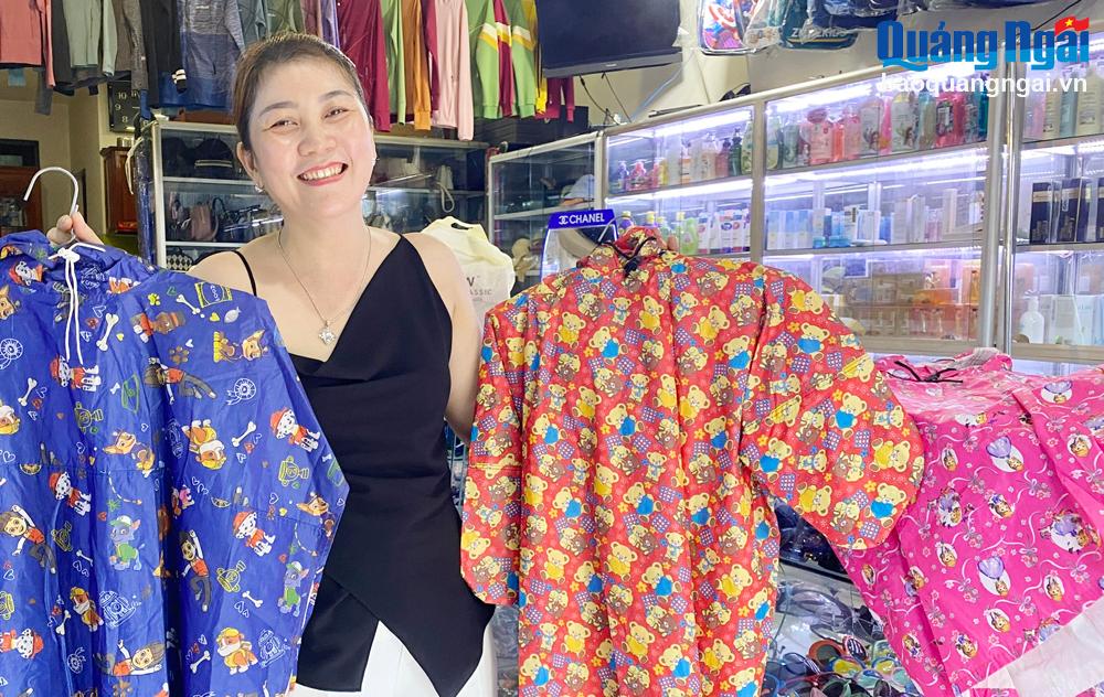 Sản phẩm phục vụ mùa mưa đa dạng