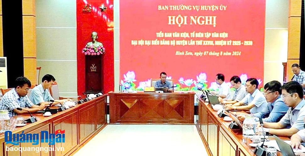 Triển khai các bước tổ chức đại hội đảng