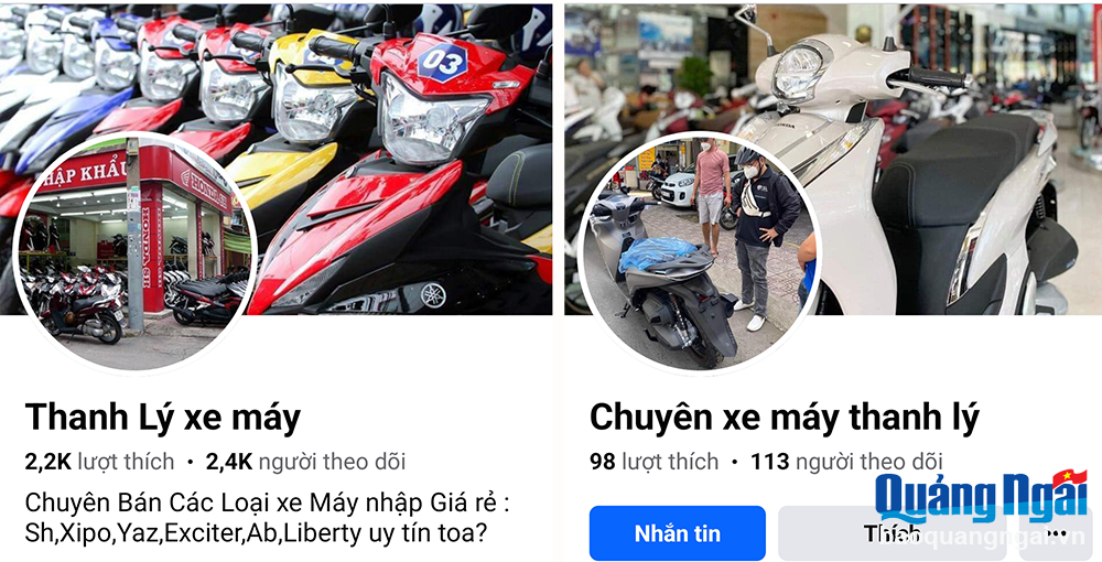 Cảnh báo thủ đoạn lừa đảo rao bán xe máy giá rẻ qua mạng