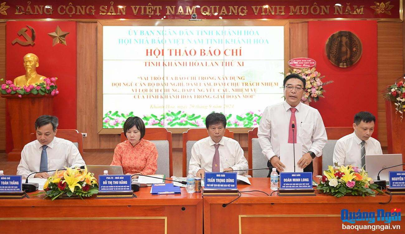 Báo chí tham gia xây dựng đội ngũ cán bộ dám nghĩ, dám làm, dám chịu trách nhiệm