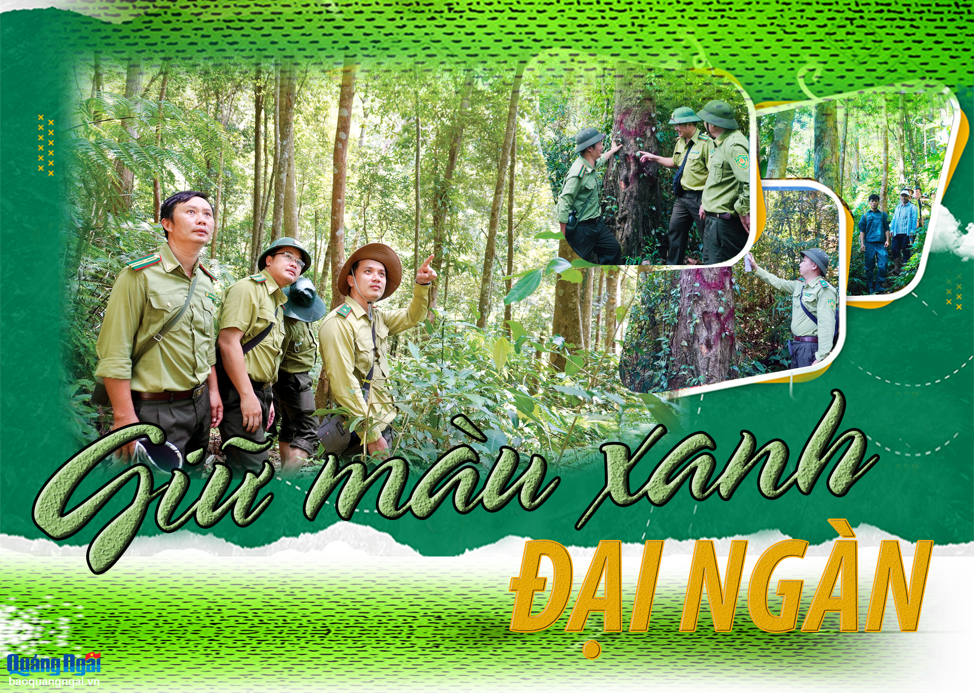 Giữ màu xanh đại ngàn