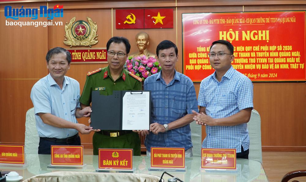 Tổng kết 10 năm thực hiện Quy chế phối hợp tuyên truyền nhiệm vụ bảo đảm an ninh trật tự