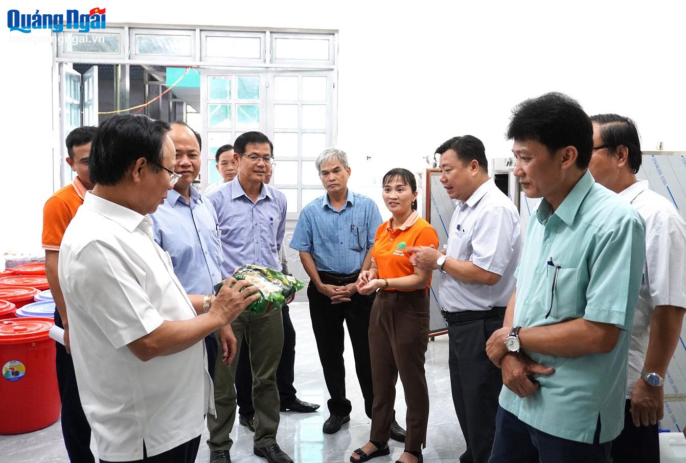 Giám sát hoạt động của hợp tác xã tại huyện Minh Long