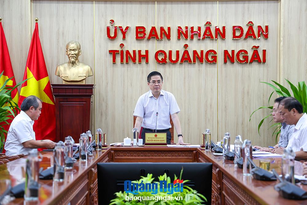 UBND tỉnh cho ý kiến một số nội dung quan trọng